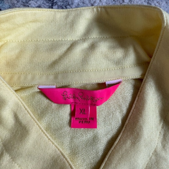 Lilly Pulitzer Butter Yellow Popover - Picture 3 of 13